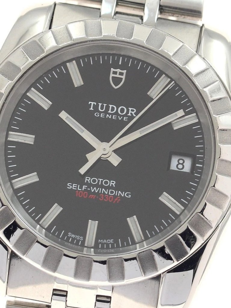 Tudor Classic 21010 Date Black Dial Automatic Mens Watch952750